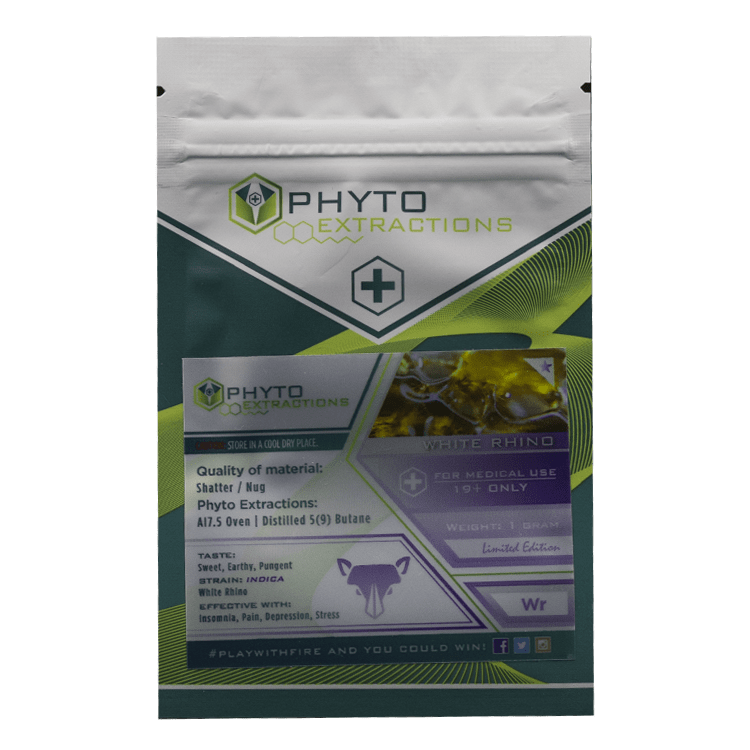 Phyto – White Rhino – 1g or 7g | BC Weed Edible Canada Phyto – White Rhino – 1g or 7g | BC Weed Edible Canada