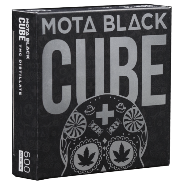 MOTA Black Cube – 600mg THC Milk Chocolate Cube | BC Weed Edible Canada