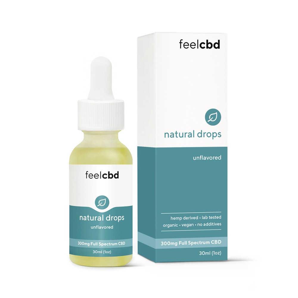 FeelCBD – Natural Drops – CBD Tincture 300mg | BC Weed Edible Canada FeelCBD – Natural Drops – CBD Tincture 300mg | BC Weed Edible Canada
