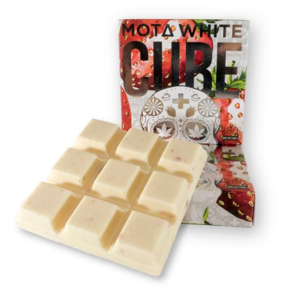 Mota – White Cube CBD – Strawberries & Cream – 180mg CBD | BC Weed Edible Canada Mota – White Cube CBD – Strawberries & Cream – 180mg CBD | BC Weed Edible Canada