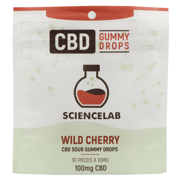 Sciencelab – CBD Sour Gummy Drops – Wild Cherry 100mg CBD | BC Weed Edible Canada Sciencelab – CBD Sour Gummy Drops – Wild Cherry 100mg CBD | BC Weed Edible Canada