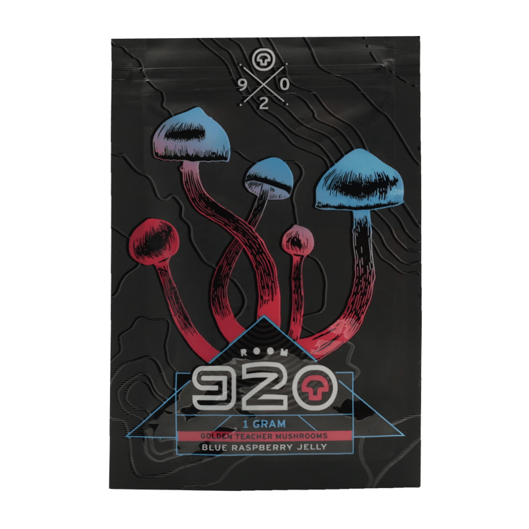 Room 920 – Blue Raspberry Jelly – 1 Gram (Golden Teacher Mushrooms) | BC Weed Edible Canada Room 920 – Blue Raspberry Jelly – 1 Gram (Golden Teacher Mushrooms) | BC Weed Edible Canada