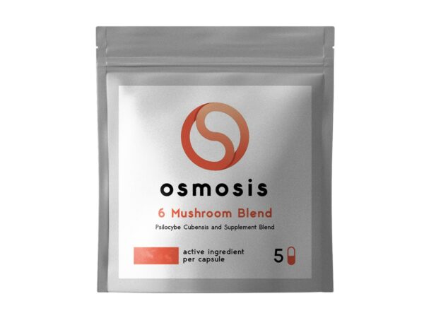 Osmosis 6 Mushroom Blend (5 Capsule Bags) | BC Weed Edible Canada