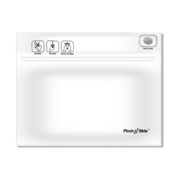 Child Resistant Pinch and Slide Bag(Size: 12″ X 9″) | BC Weed Edible Canada